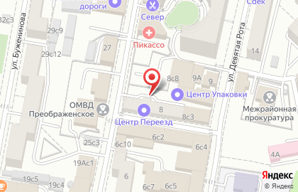 Выездная сервисная служба Муж на час на Преображенской площади на карте