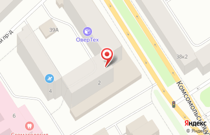 Сервисный центр Оргтехсервис в Центральном районе на карте