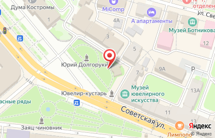 Связной на Советской улице на карте
