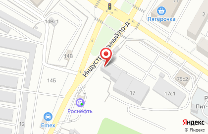 Торговая компания Инструмент в Центральном районе на карте