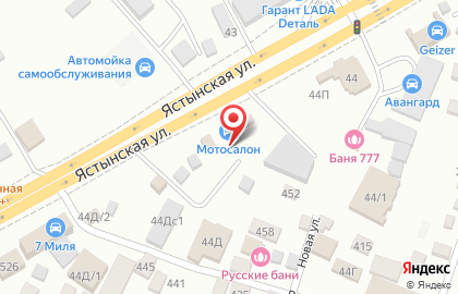 Аккумуляторные центры на Ястынской улице на карте
