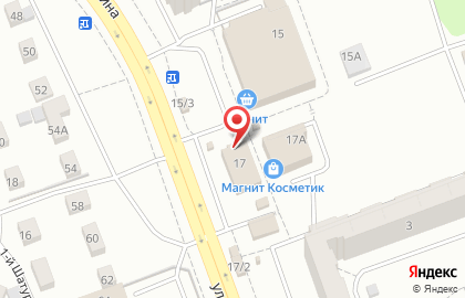 Магазин кондитерских изделий в Тракторозаводском районе на карте
