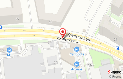 Шиномонтажная мастерская в Василеостровском районе на карте