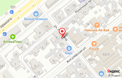 Киоск хлебобулочных изделий Узбекские лепешки в Центральном районе на карте