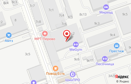 Центр гемодиализа Диамедика в Перово на карте