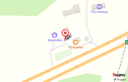 Автозаправочная станция в Уфе на карте