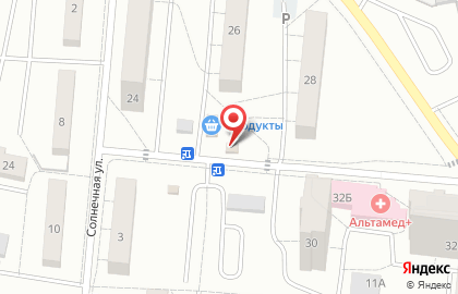 Киоск овощей и фруктов на Союзной улице на карте