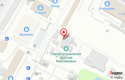Торговый дом Мегаполис в Советском районе на карте