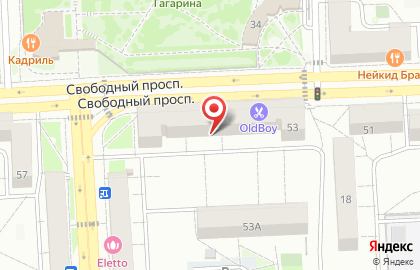 Служба эвакуации Сибирь Эвакуатор в Железнодорожном районе на карте