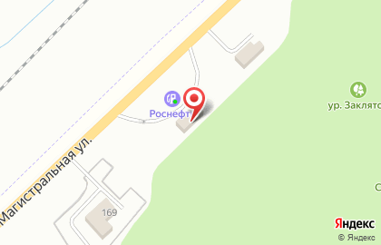 СТО Роснефть на Магистралиной улице на карте