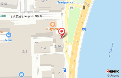 Хостел в Москве на карте