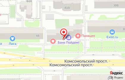Банк Пойдём! в Курчатовском районе на карте