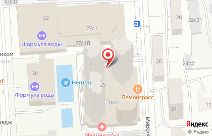 Центр красоты Senje на Мироновской улице на карте