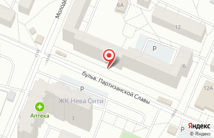 Апрель в Кировске на карте