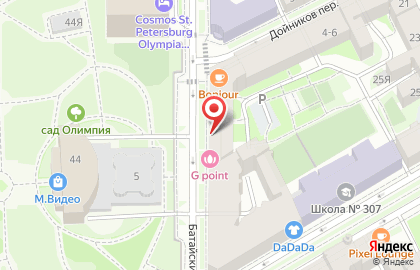 Кср на карте