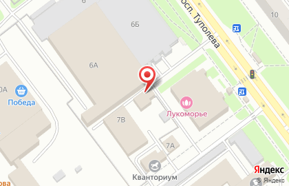 Автосервис у Санька на проспекте Туполева на карте