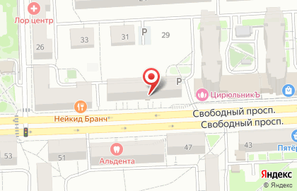 Магазин Парфюм и Китай в Железнодорожном районе на карте
