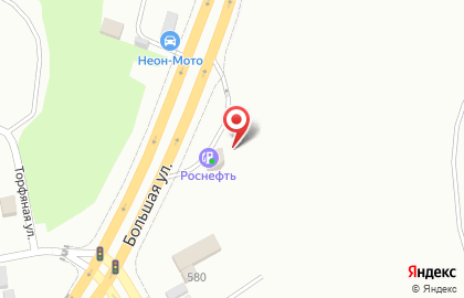 Роснефть в Новосибирске на карте