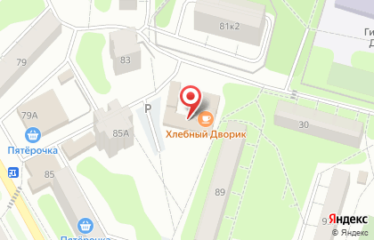 Бородино в Бородинском проезде на карте