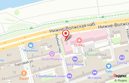 Центр гигиены и эпидемиологии в Нижегородской области в Нижнем Новгороде на карте