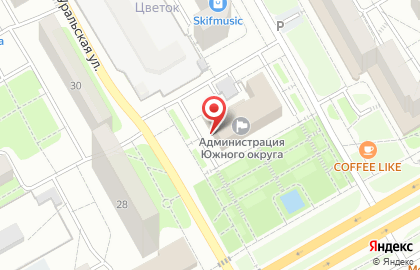 Столовая У фонтана на карте