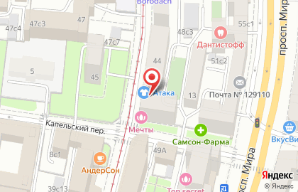 Салон Мечты Виктории на улице Гиляровского на карте