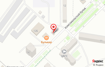 Колобок на Комсомольском бульваре на карте