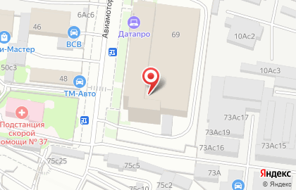 10strel.ru на Авиамоторной улице на карте