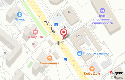 Кафе быстрого питания Fire food в Советском районе на карте