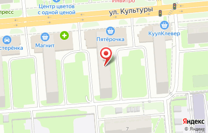 Супермаркет Перекресток в Сормовском районе на карте