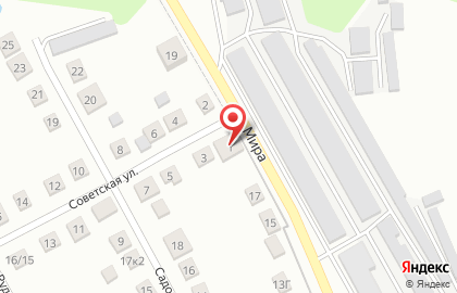 Железногорское, потребительское общество на карте