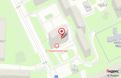 Стоматология на Кленовом на карте