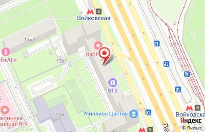 Билетный оператор Kassir.ru на Ленинградском шоссе на карте