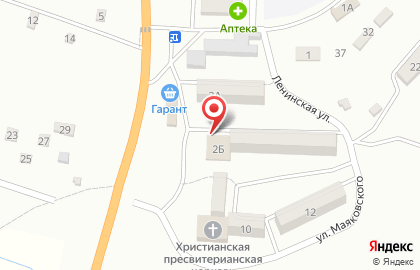 Магазин Хороший на Ленинской улице на карте