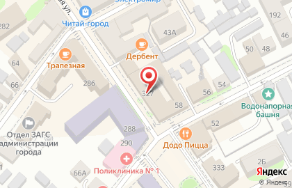 Детская музыкальная школа №1 на Советской улице на карте