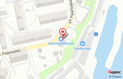 Служба доставки kit Sushi на карте
