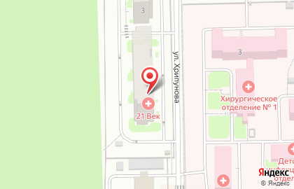 Независимая медицинская лаборатория 21 век на карте