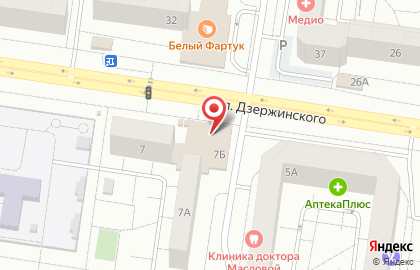 Магазин Фруктовый рай в Автозаводском районе на карте