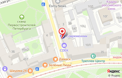 Магазин LinoRusso в Петроградском районе на карте