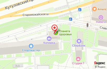 Пекарня Пирог Хауз на Славянском бульваре на карте
