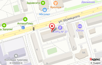 Клининговая компания Ангелы Чистоты в Октябрьском районе на карте