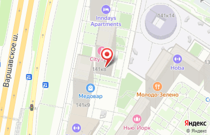 Зелёный Рынок в Москве на карте