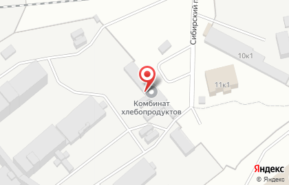 Каравай в Сибирском проезде на карте