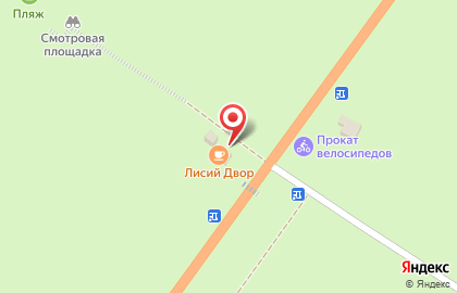 Продуктовый магазин Лисий двор на Морской улице на карте