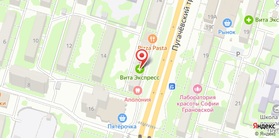 Центр красоты и здоровья Аполония на карте