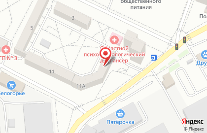 Башмачок на Привольной улице на карте
