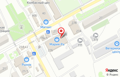 Магазин косметики и парфюмерии в Новосибирске на карте