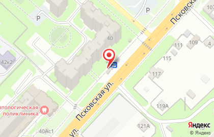 Киоск Паритет-С в Великом Новгороде на карте