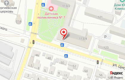 Банкомат МИнБанк на улице Циолковского на карте