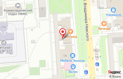 VIP-сауна Victoria на улице Владимира Невского на карте